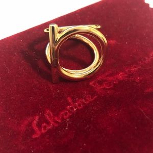 Ferragamo Scarf Ring